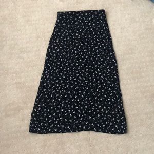 Brandy Melville Maxi Skirt (floral print)